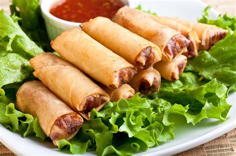 Healthy Recipes: Baked Lumpia Rolls | Pevonia Blog Philippines
