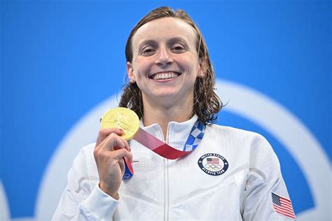 Swimmer Katie Ledecky says the thrill of winning a gold medal for Team ...