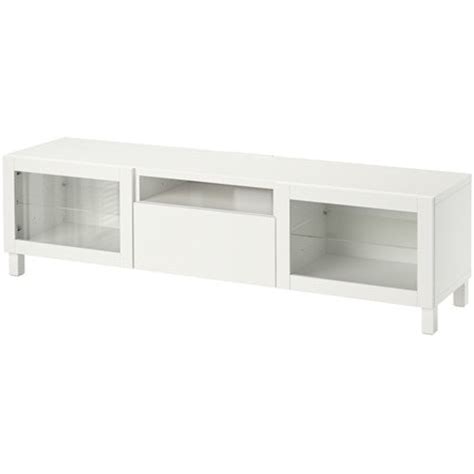 Ikea TV unit, Lappviken, Sindvik white clear glass 6202.202017.2210 - Walmart.com