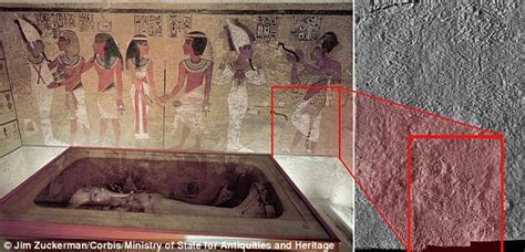 Tutankhamun's tomb could contain doors to Queen Nefertiti's burial chamber | Daily Mail Online