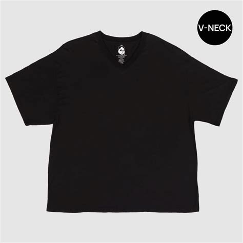 Big Men's V-Neck Bamboo Viscose T-Shirts - Soft & Comfortable Bamboo