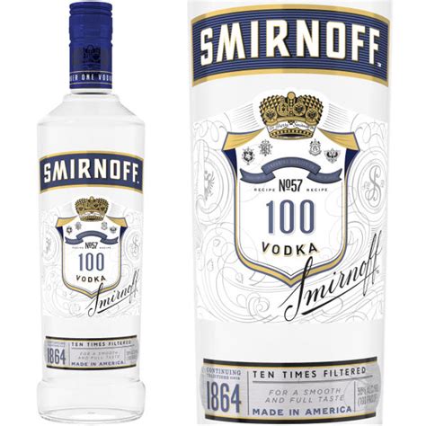 Smirnoff 100 Proof Vodka 750ml