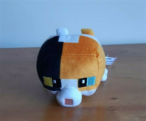 Minecraft Mojang Calico Cat Plush Soft Stuffed Toy 14cm | eBay in 2022 ...