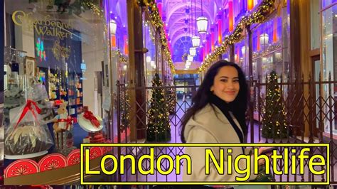 Nightlife around CENTRAL LONDON 🧨London City Nightlife London Night Walk Tour #2 - YouTube