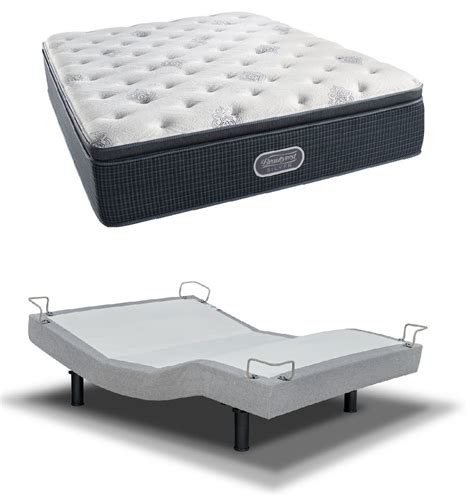 Simmons Beautyrest Silver Plush Pillow Top Mattress with Reverie 5D ...