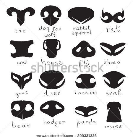 dog nose template - Yahoo Image Search Results | Nose drawing, Animal noses, Dog nose