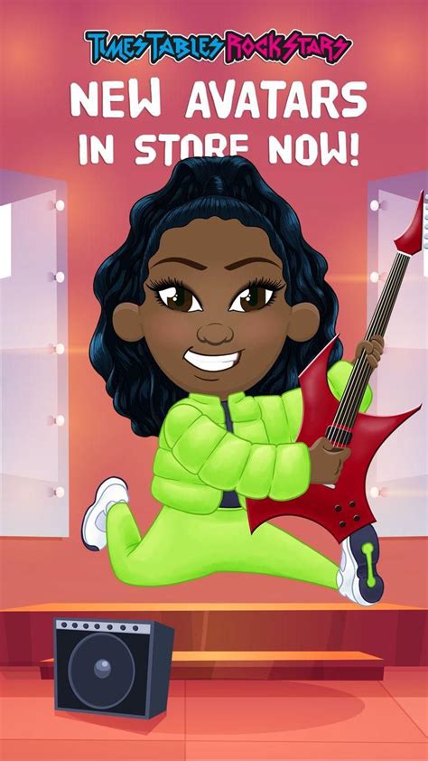 Have you seen the new #TTRockStars avatar outfits? [Video] | Times tables, Rockstar, Display ...