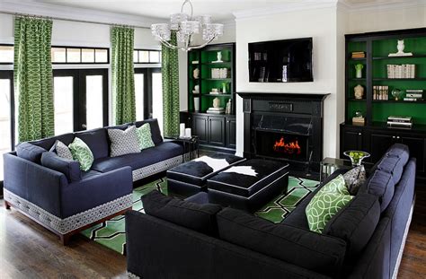 25 Green Living Rooms And Ideas To Match