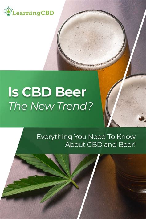 Is CBD Beer The New Trend? All About CBD and Beer!