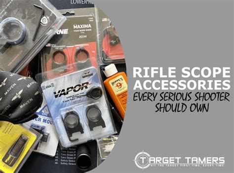 Rifle Scope Accessories Every Serious Shooter Should Own!