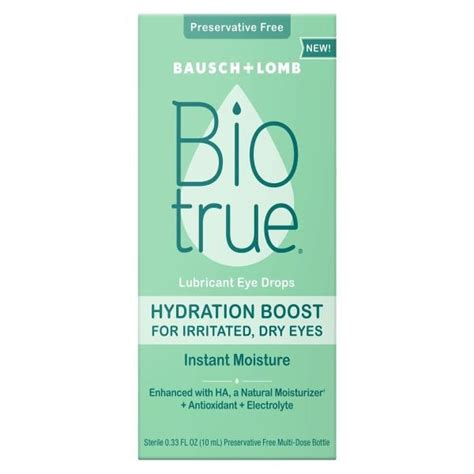 Biotrue Lubricant Eye Drops, Hydration Boost | Publix Super Markets