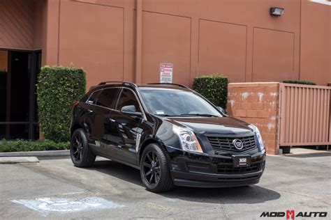 2015 Cadillac SRX on 20″ KMC Slide 651 Gloss Black Wheels | Mod Auto