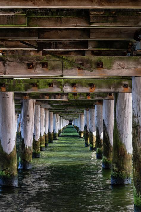 Sopot Pier On Baltic Sea From Below Photograph by Artur Bogacki - Fine ...