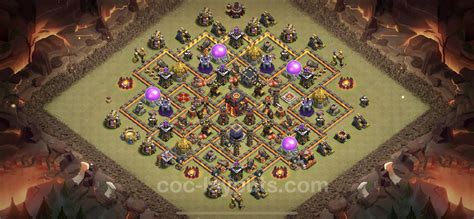 Best Max Levels War Base TH10 with Link, Hybrid, Anti 3 Stars - Town Hall Level 10 CWL Base Copy ...