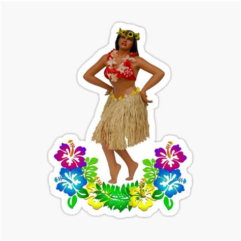 "Aloha" Sticker by NINUNO | Redbubble