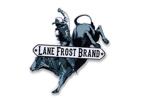 Lane Frost Brand Sticker