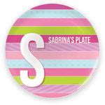 Spark & Spark Melamine Plates - Sweet Lines: More Than Paper