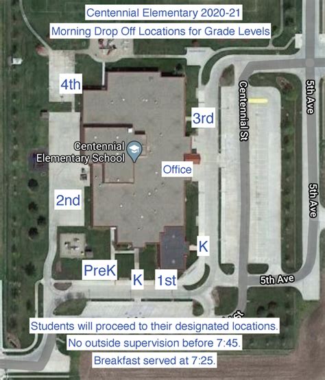 For Review: New drop off procedures at Centennial | Centennial Elementary School