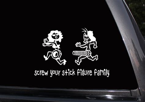 Sticker Screw Your Stick Figure Family - vrogue.co