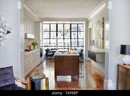 Brooklyn Brownstone Interiors Stock Photo - Alamy