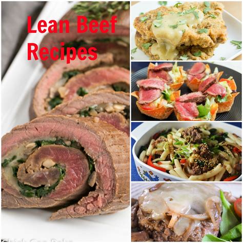 Easy Lean Beef Recipes #SundaySupper