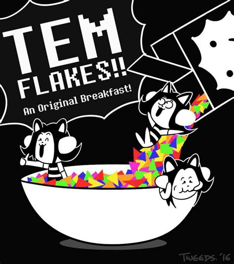 EDIBLE TEMMIE FLAKES!!! | Undertale Amino