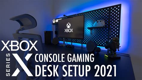 Best Xbox Series X Desk Setup & Tech 2021 - YouTube