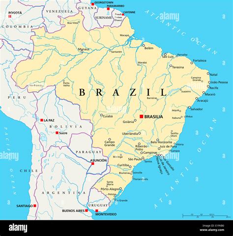 Map Brazil Capital - Share Map