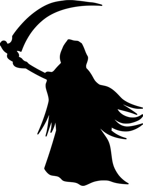SVG > grim death reaper - Free SVG Image & Icon. | SVG Silh