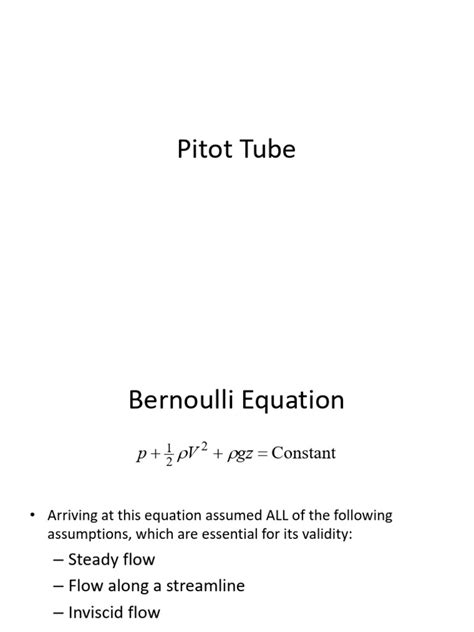 Pitot Tube-1-1 | PDF