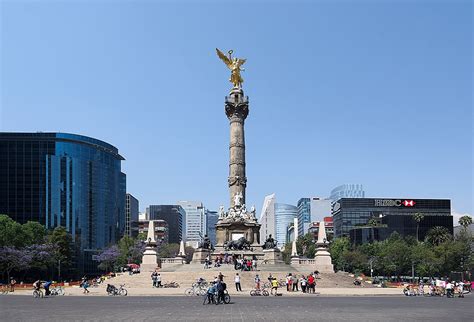 El Ángel - Monumento a la Independencia, Paseo de la Reforma