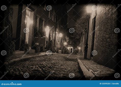 Darkness on the Edge of Town Stock Photo - Image of america, evening ...