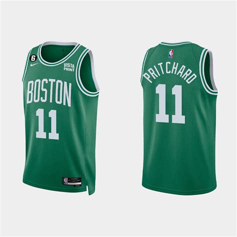 Boston Celtics #11 Payton Pritchard 2022-23 Icon Edition Kelly Green ...