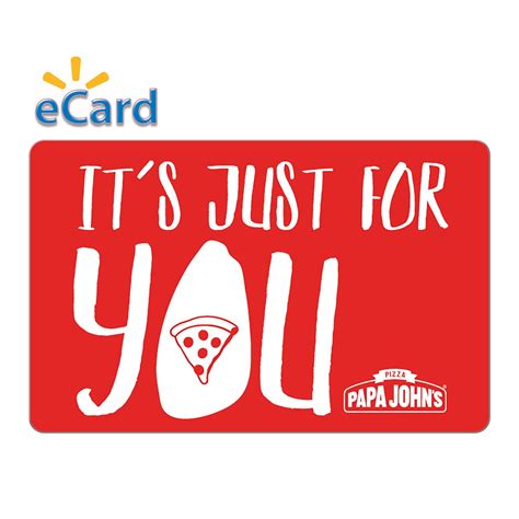 Papa Johns $15 Thank You Gift Card (Email Delivery) - Walmart.com