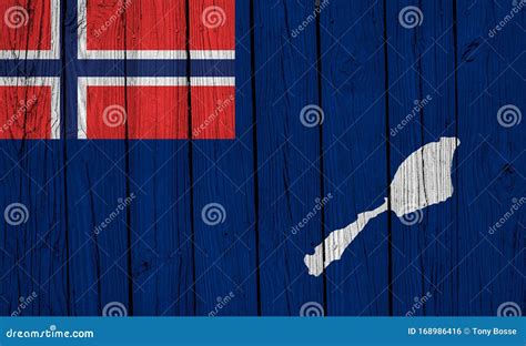 Jan Mayen Flag Over Wood Planks Stock Photo - Image of mayen, norwegian: 168986416