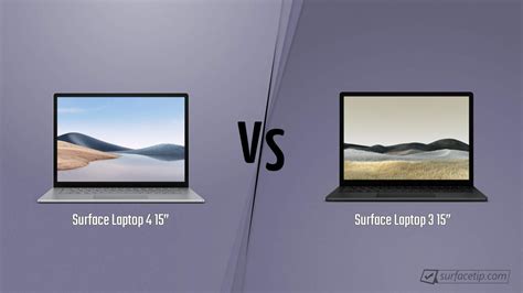 Surface Laptop 4 15” vs. Surface Laptop 3 15” - Detailed Specs Comparison