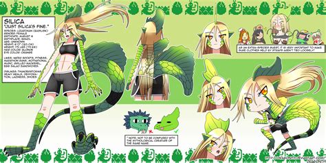 Silica (OC) Character Sheet by Dragonith on DeviantArt