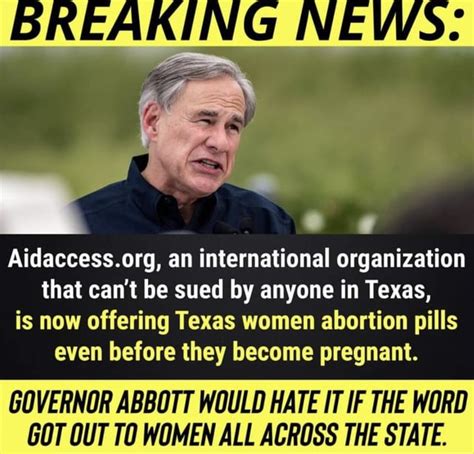 Abort greg abbott.... : r/gregabbott