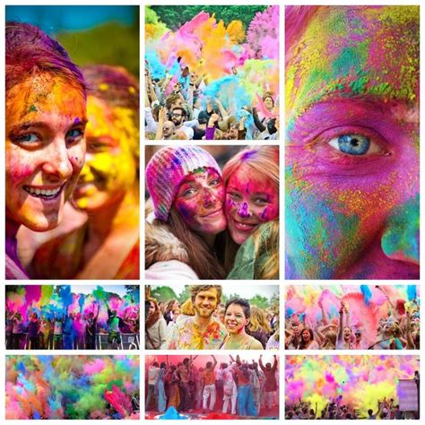 Holi Festival Collage | Created with @Slidely, the best way to explore ...