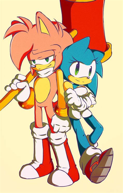 .:Sonamy genderbend:. | Amy the hedgehog, Sonic fan art, Sonic fan ...