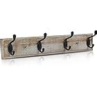 Amazon.com: Wall Mounted Coat Rack,Sageme Wooden Entryway Vintage ...