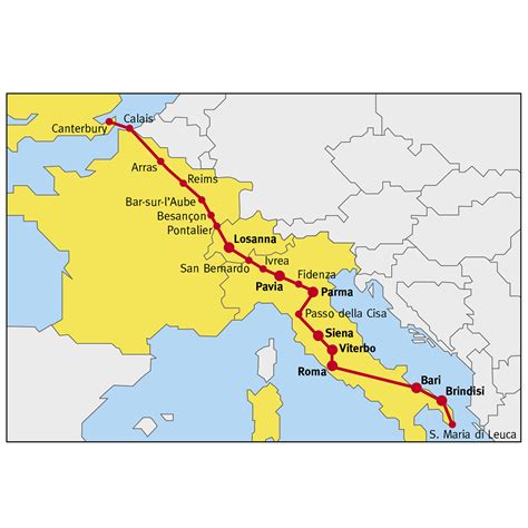 LA VIA FRANCIGENA: quanto tempo ci vuole per andare a piedi da Bologna a Roma? - Quanto tempo ci ...