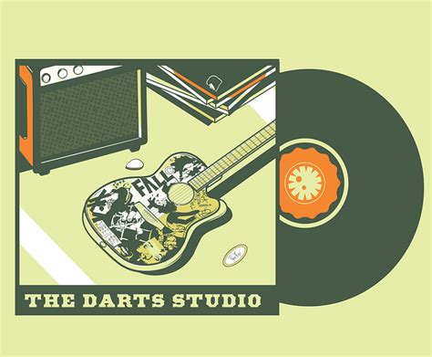 Like a rock Star album cover by darts lines on Dribbble