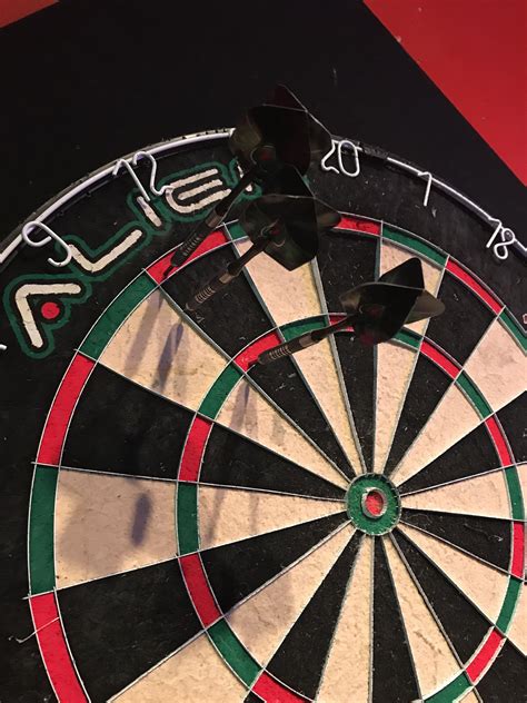 New(ish) to the darts, surprised myself today by hitting all the 12s in ...