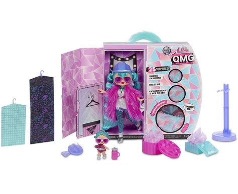 LOL Surprise! OMG Winter Disco Cosmic Nova Doll + Sister Doll | Catch.co.nz