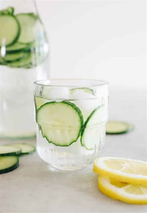 Cucumber Water Recipe [Exact Ratios!] - The Healthy Maven