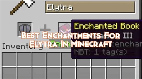 Best Enchantments For Elytra In Minecraft - Pillar Of Gaming