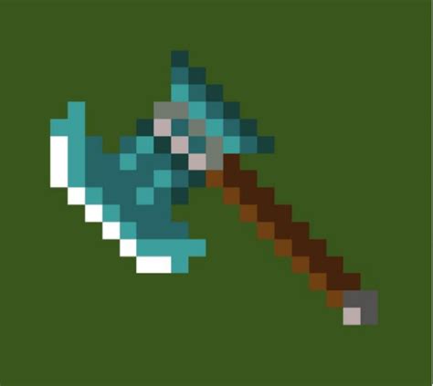 Diamond Axe Pixel Art | Images and Photos finder