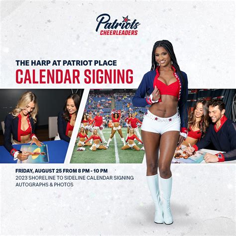 The Harp – Patriots Cheerleaders Calendar Signing | Patriot Place