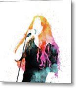 No152 MY Alanis Morissette Watercolor Music poster Canvas Print / Canvas Art by Chungkong Art